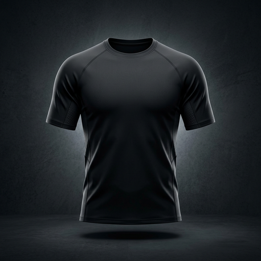 Men's Color Block Bodycon T-Shirt