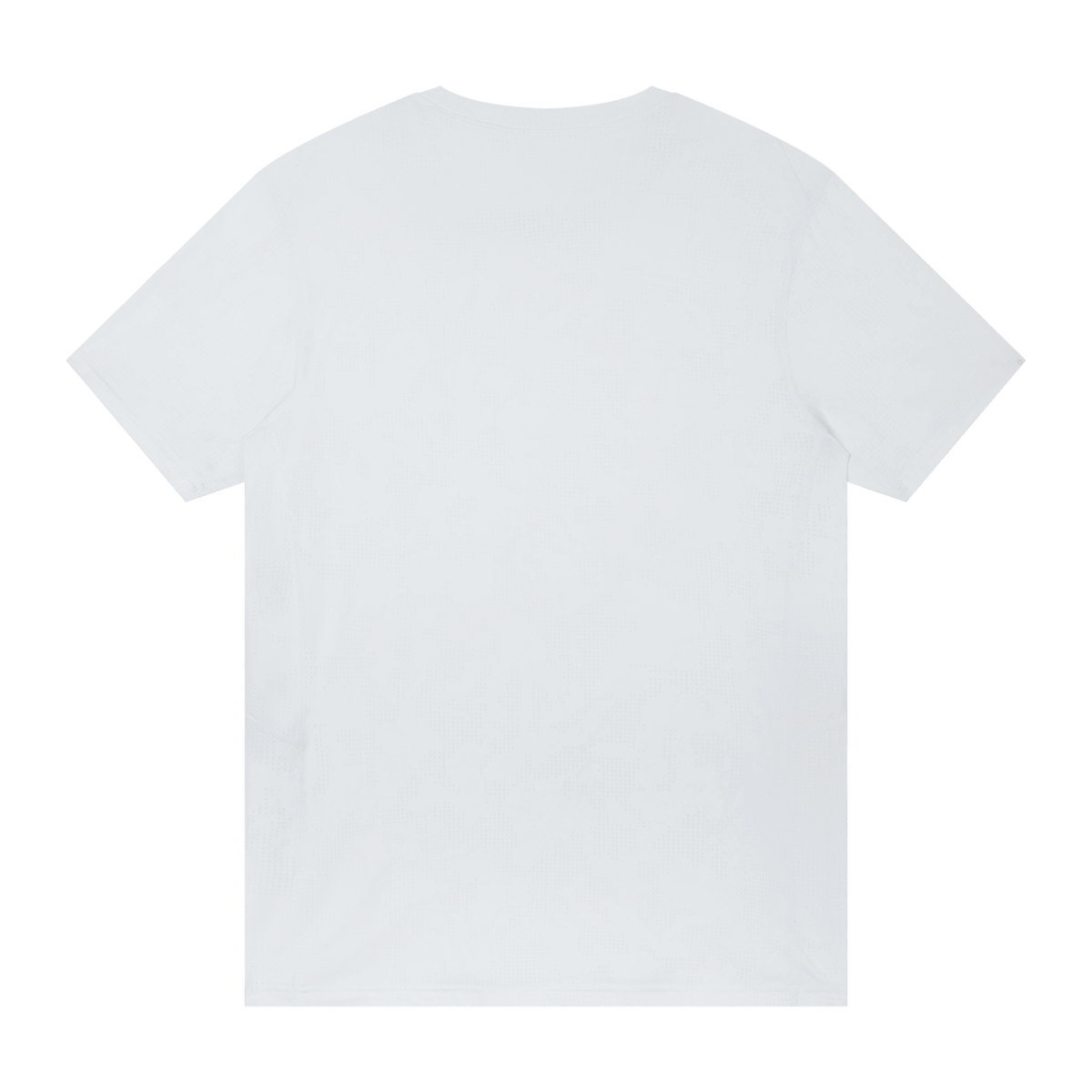 Men's Jacquard Regular Fit T-Shirt in white, alternate angle