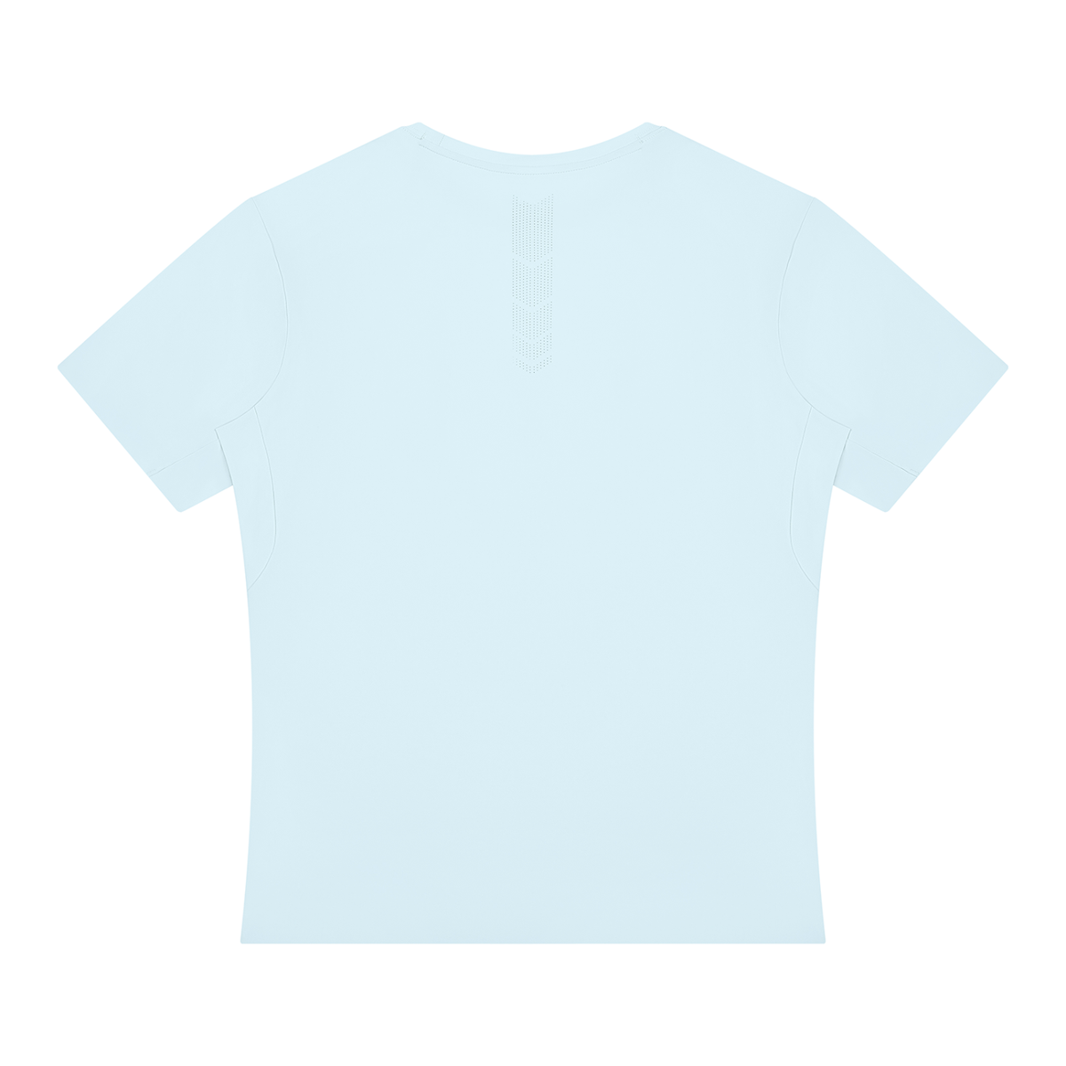 Men's Lightweight Performance T-Shirt in light blue, alternate angle