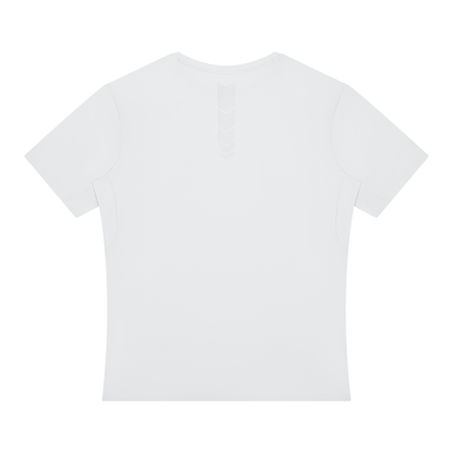 Men's Lightweight Performance T-Shirt in light gray, alternate angle