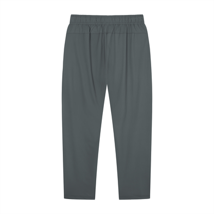 Men's Lightweight Tapered Pants in dark gray, alternate angle