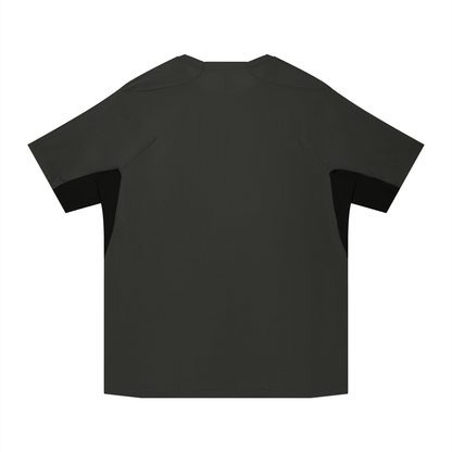 Men's Lightweight Training T-Shirt in dark gray, alternate angle