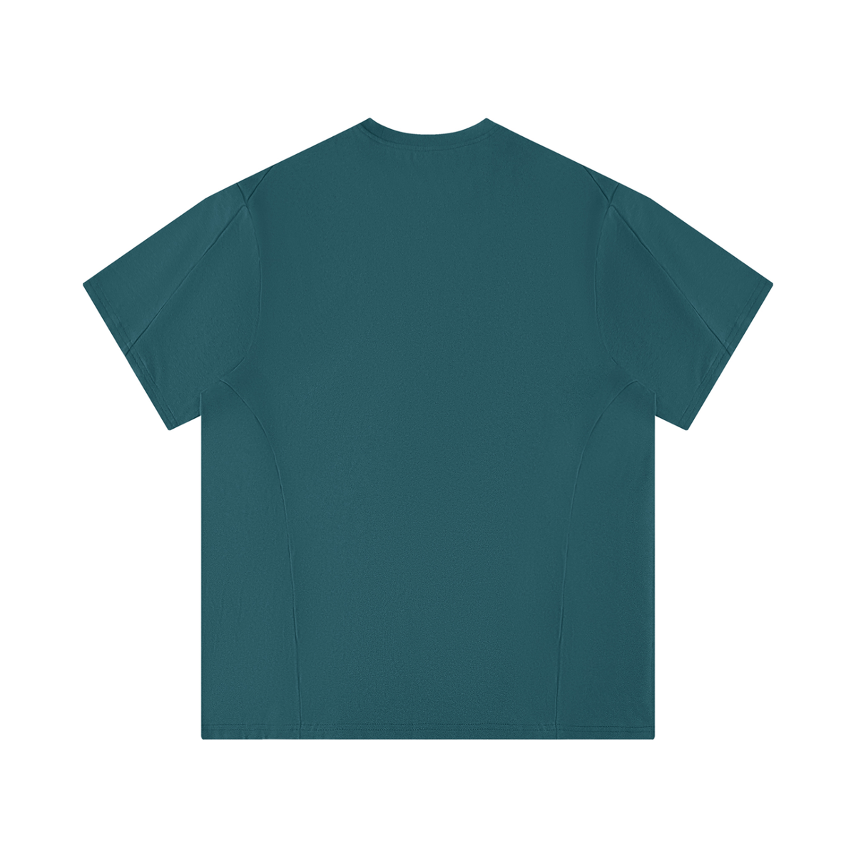 Men's Loose Fit Performance T-Shirt in peacock blue, alternate angle