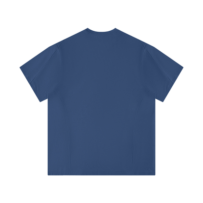 Men's Loose Fit Performance T-Shirt in royal blue, alternate angle