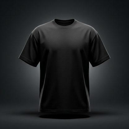 Men's Loose Fit Solid Color T-Shirt