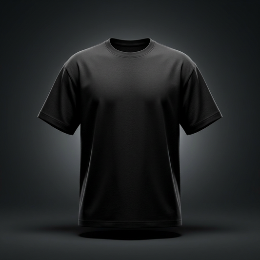 Men's Loose Fit Solid Color T-Shirt