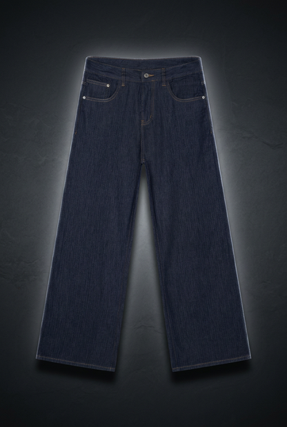 Men's Loose Fit Wide Leg Jeans
