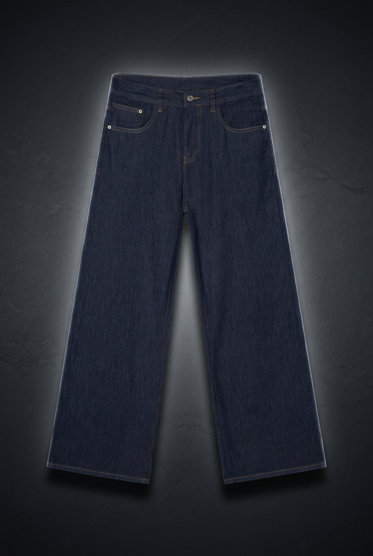 Men's Loose Fit Wide Leg Jeans
