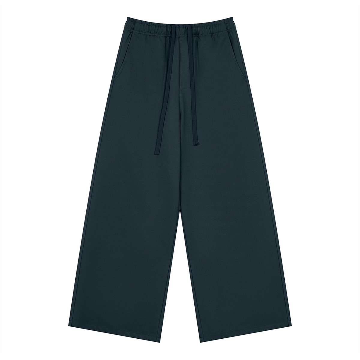 Men's Loose Straight Leg Pants in navy blue