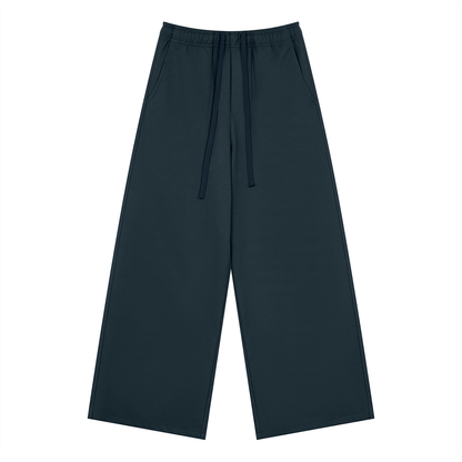 Men's Loose Straight Leg Pants in navy blue