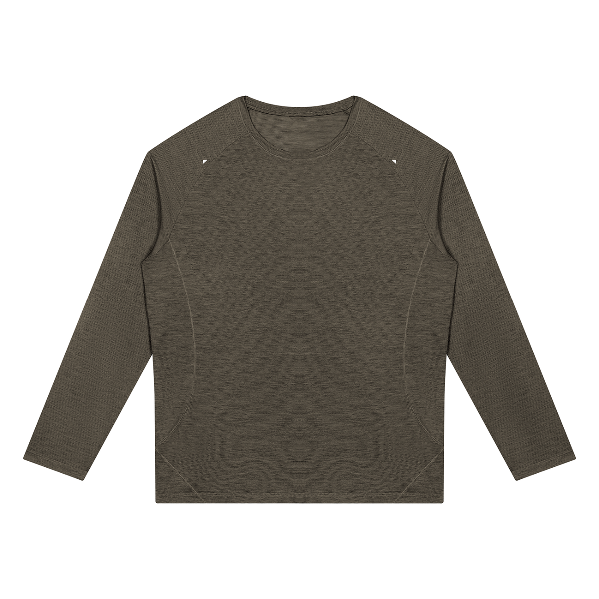 Men's Paneled Performance T-Shirt in brown