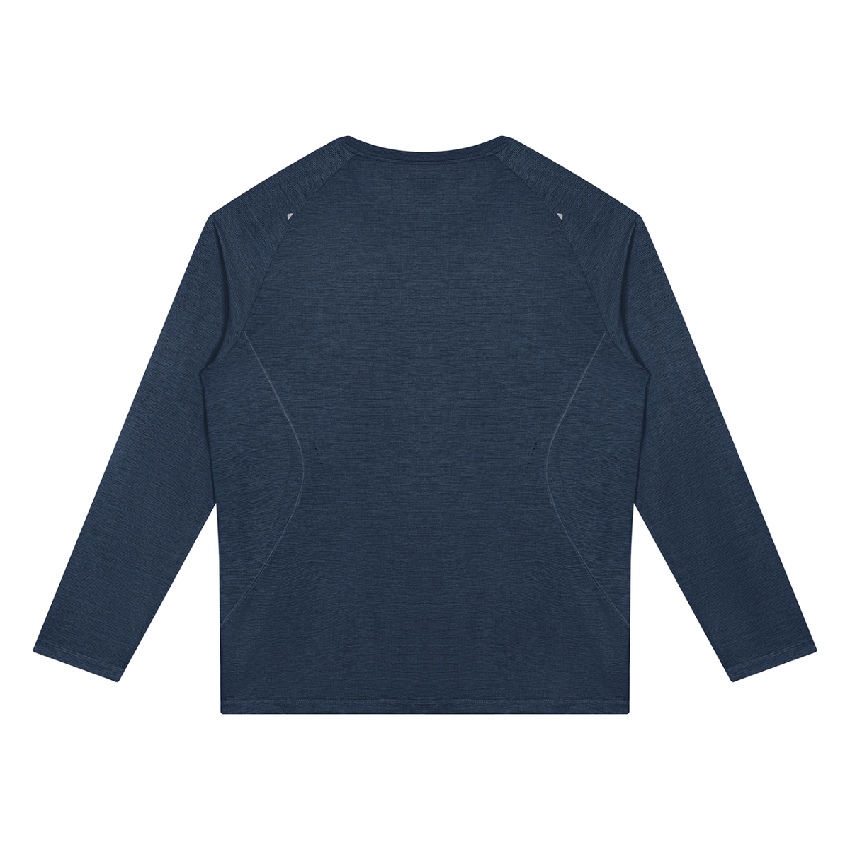 Men's Paneled Performance T-Shirt in navy blue, alternate angle