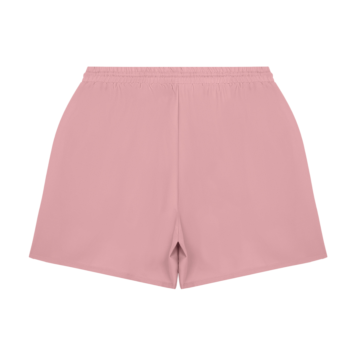 Men's Pocketed Compression-Lined Performance Shorts in pink, alternate angle