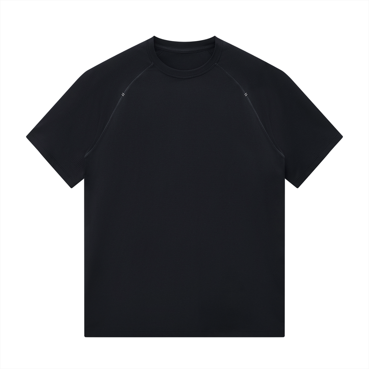 Men's Raglan Crewneck Blend T-Shirt in black