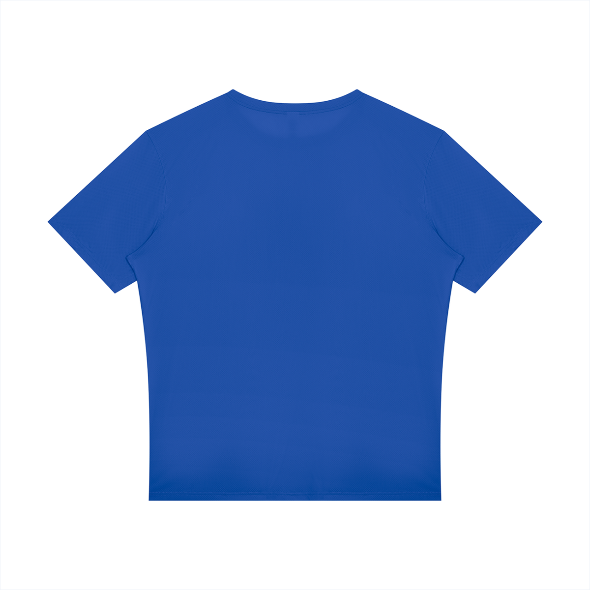 Men's Raglan Reflective T-Shirt in colorful blue, alternate angle