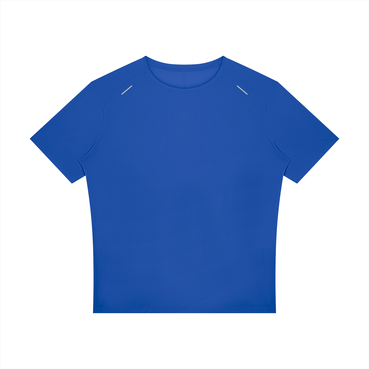 Men's Raglan Reflective T-Shirt in colorful blue