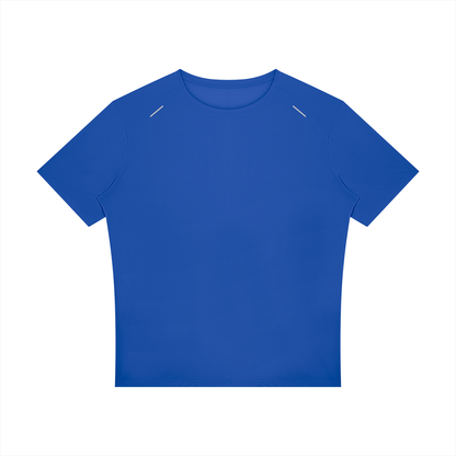 Men's Raglan Reflective T-Shirt in colorful blue