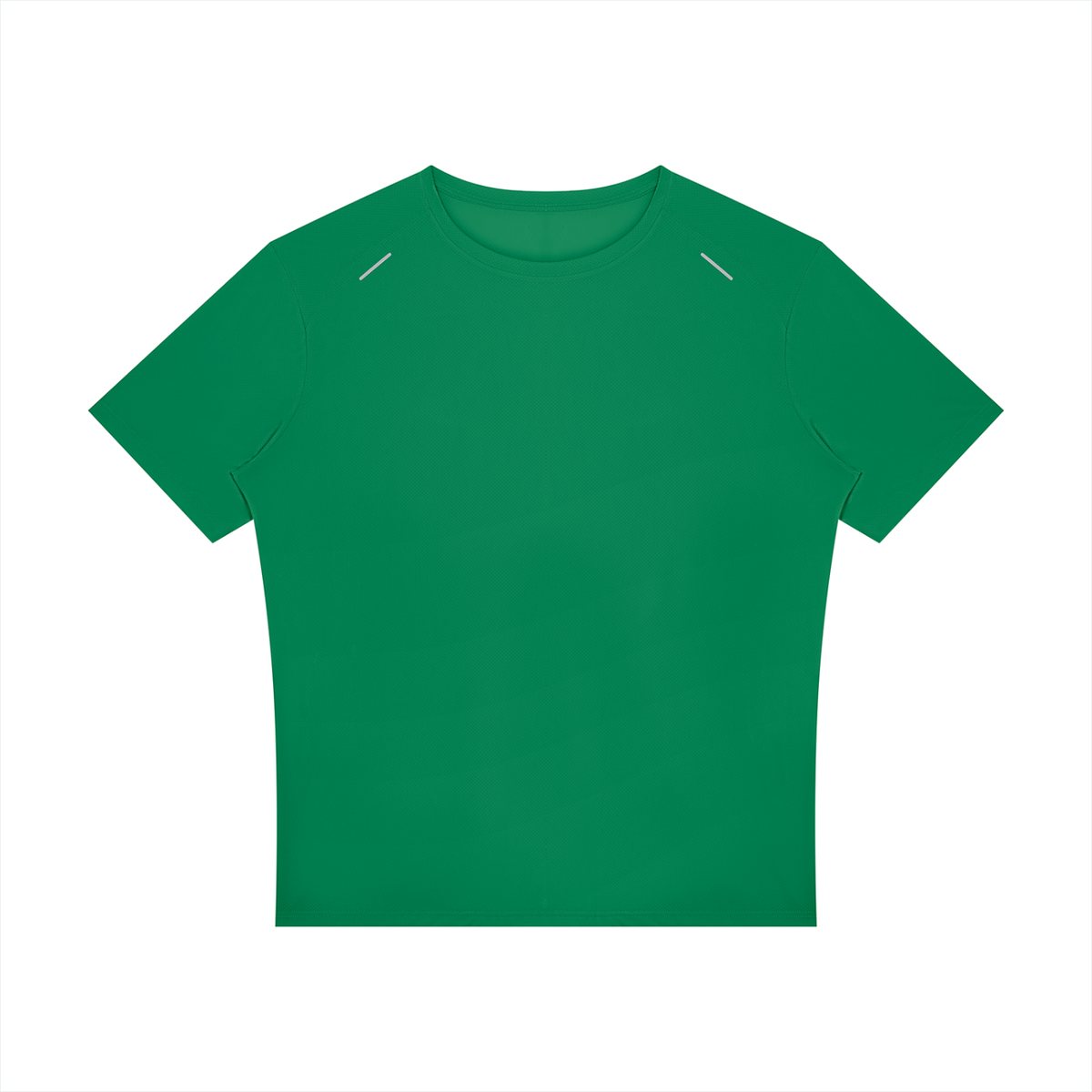 Men's Raglan Reflective T-Shirt in grass green