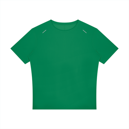 Men's Raglan Reflective T-Shirt in grass green