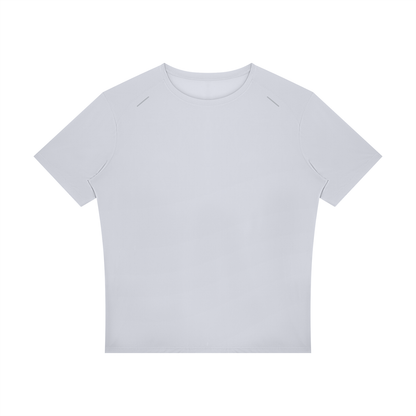 Men's Raglan Reflective T-Shirt in light gray