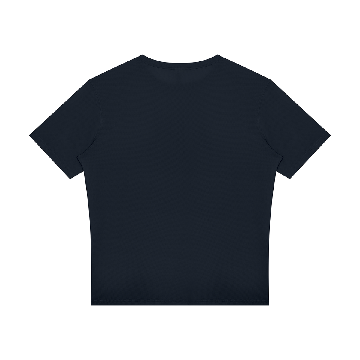 Men's Raglan Reflective T-Shirt in navy blue, alternate angle
