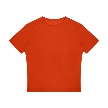 Men's Raglan Reflective T-Shirt in orange