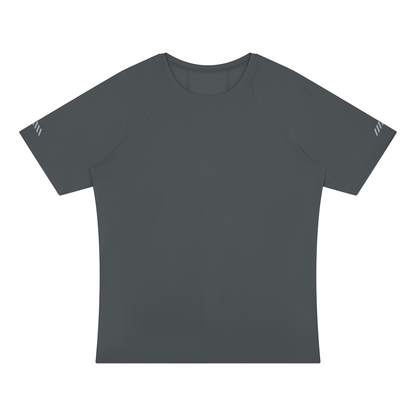 Men's Reflective Raglan T-Shirt in dark gray