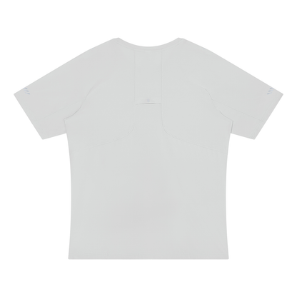 Men's Reflective Raglan T-Shirt in light gray, alternate angle