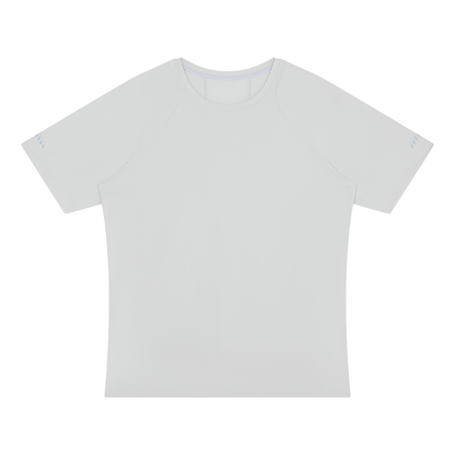 Men's Reflective Raglan T-Shirt in light gray