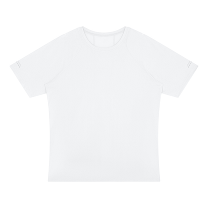 Men's Reflective Raglan T-Shirt in white