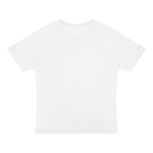 Men's Reflective Raglan T-Shirt in white