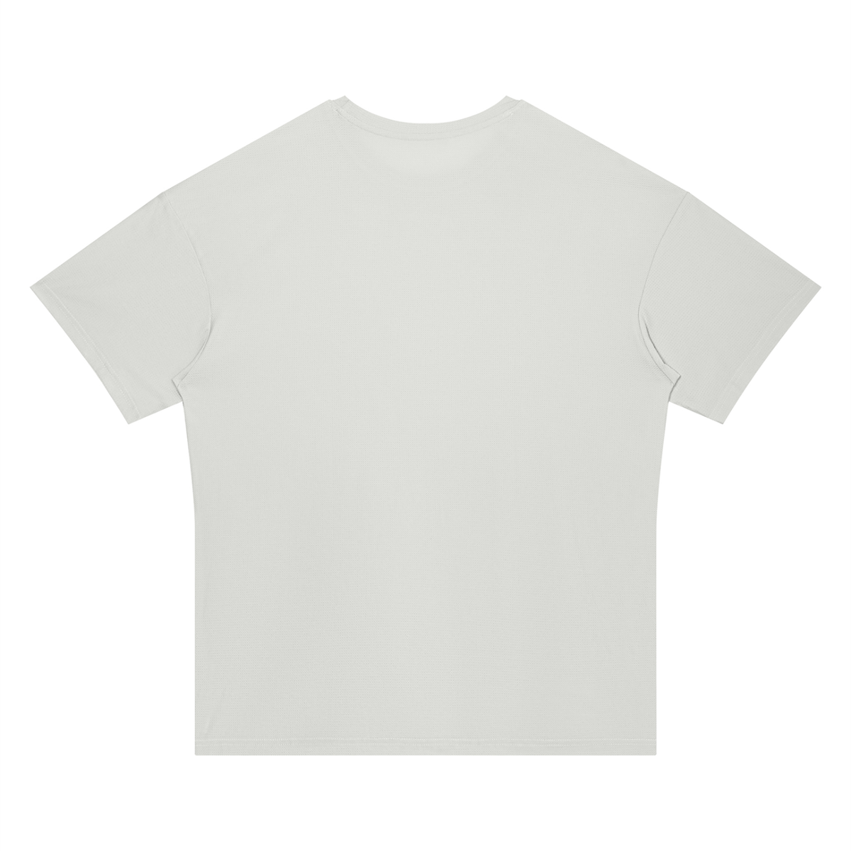 Men's Regular Performance T-Shirt in light gray, alternate angle