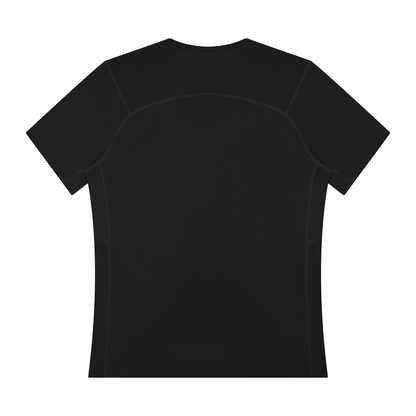 Men's Slim Fit Performance T-Shirt in black, alternate angle