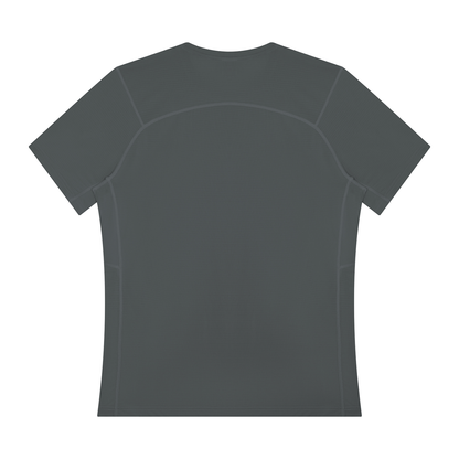 Men's Slim Fit Performance T-Shirt in gray, alternate angle