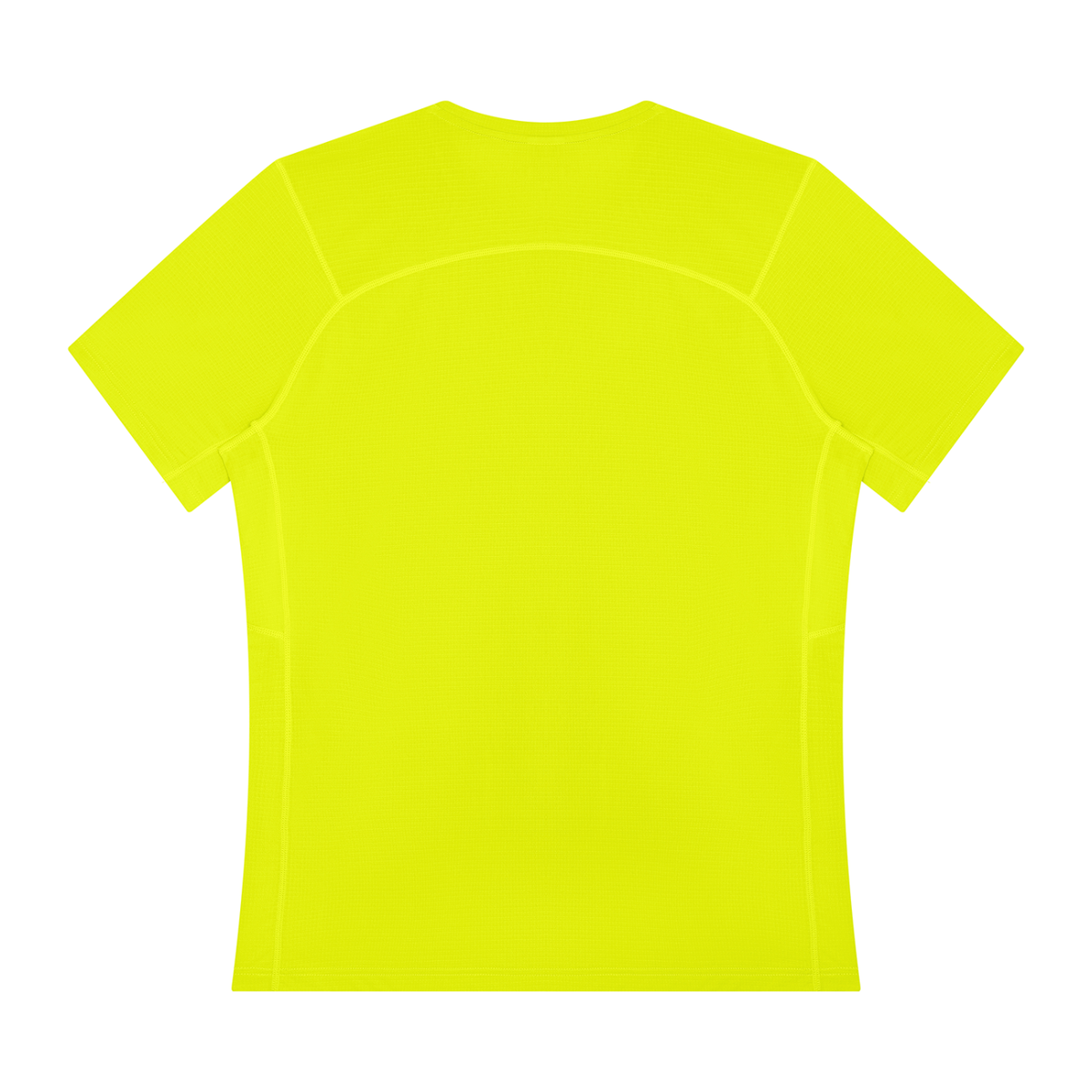 Men's Slim Fit Performance T-Shirt in lemon yellow, alternate angle
