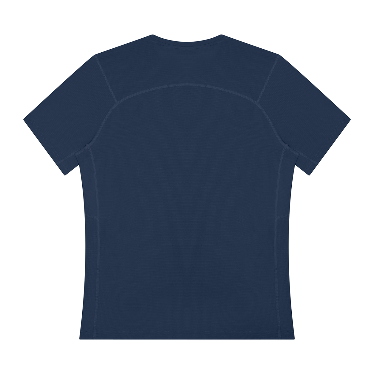 Men's Slim Fit Performance T-Shirt in navy blue, alternate angle
