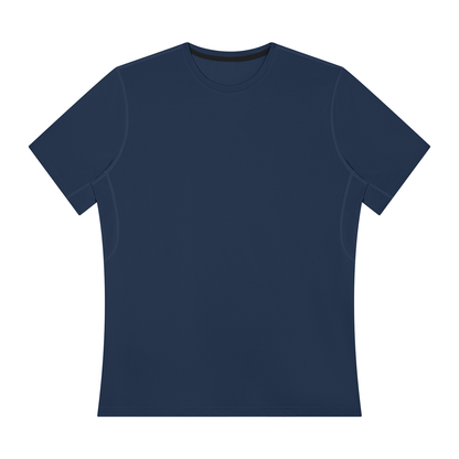 Men's Slim Fit Performance T-Shirt in navy blue