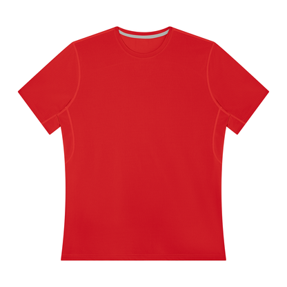 Men's Slim Fit Performance T-Shirt in red
