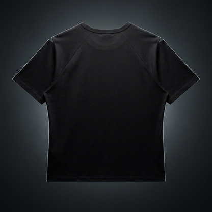 Men's Slim Fit Raglan Polyester T-Shirt