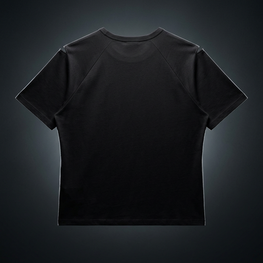 Men's Slim Fit Raglan Polyester T-Shirt