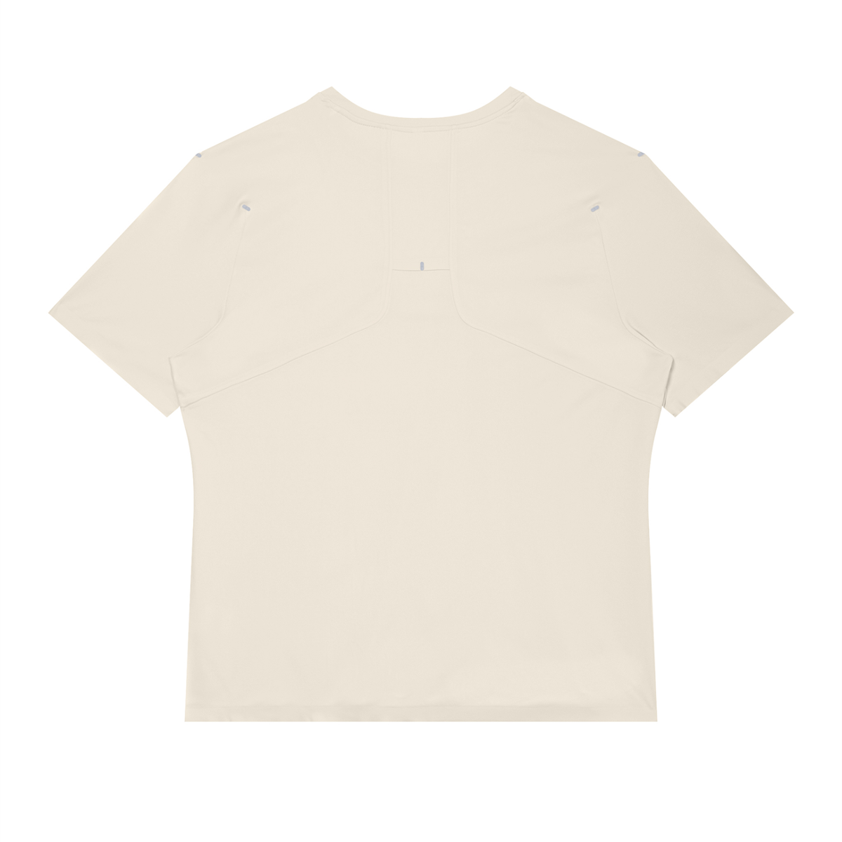 Men's Slim Fit Raglan Polyester T-Shirt in light apricot, alternate angle