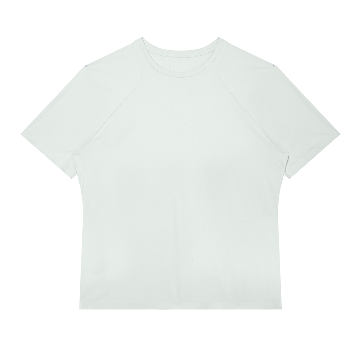 Men's Slim Fit Raglan Polyester T-Shirt in light blue