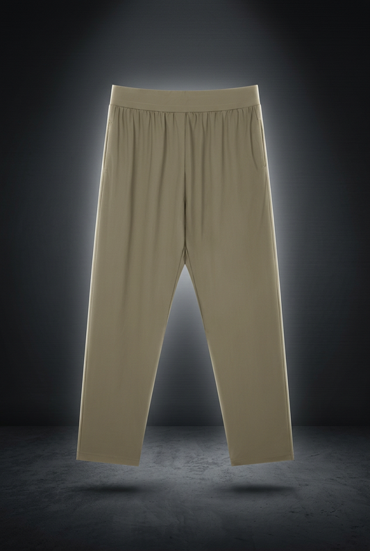 Men's Straight Leg Elastic Waist Pants