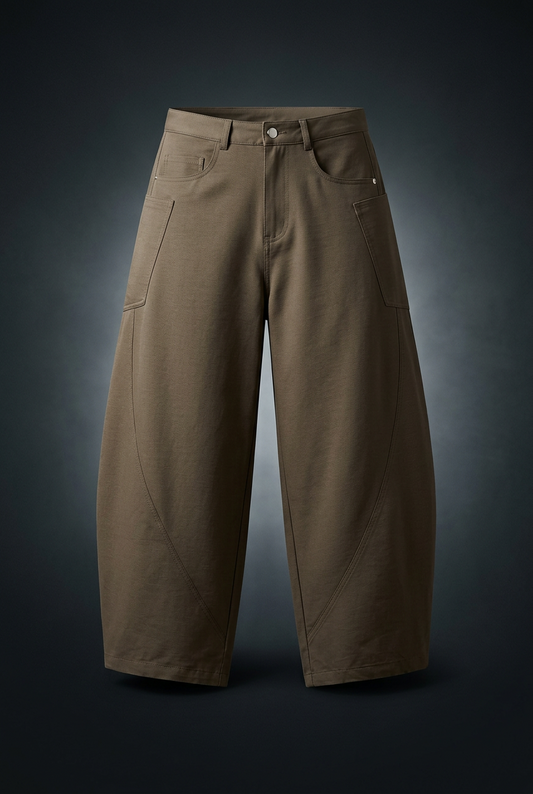 Men's Stretch Barrel Leg Pants