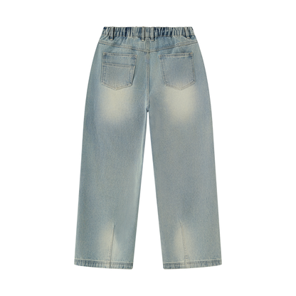 Men's Sunfade Gradient Denim Jeans in jeans blue, alternate angle