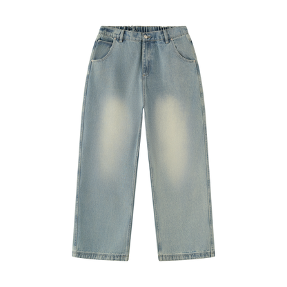 Men's Sunfade Gradient Denim Jeans in jeans blue
