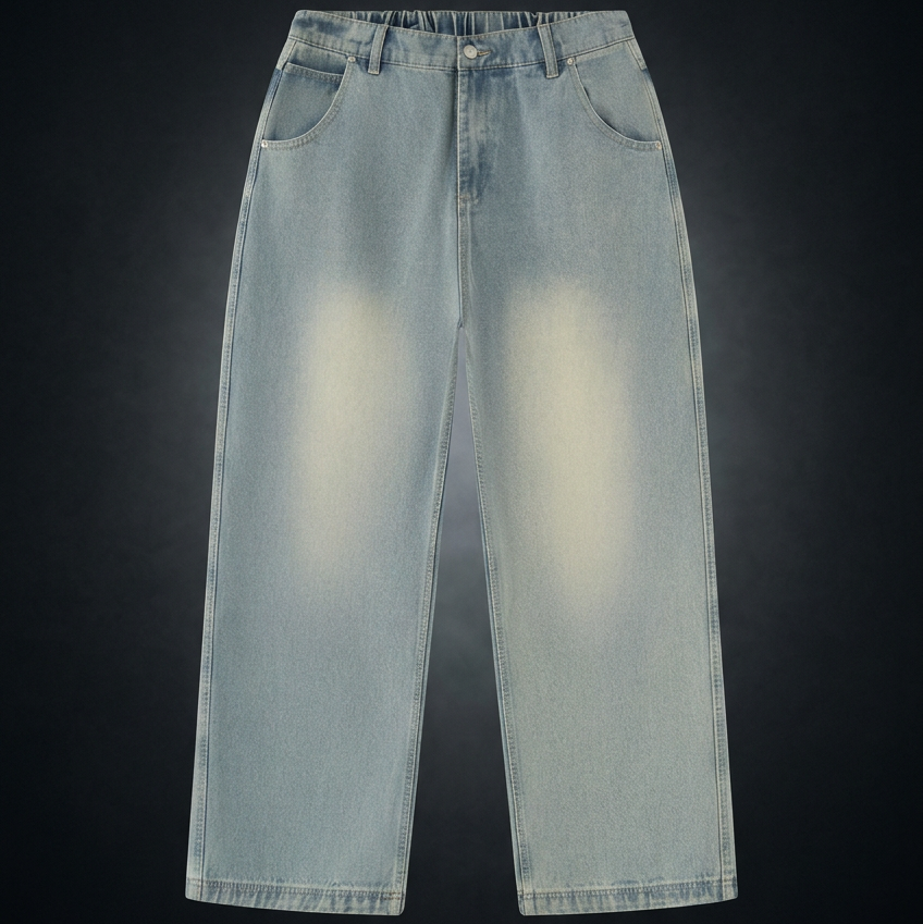 Men's Sunfade Gradient Denim Jeans, view 1