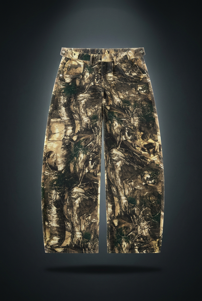 Men's Tree Camo Barrel Leg Pants, view 1