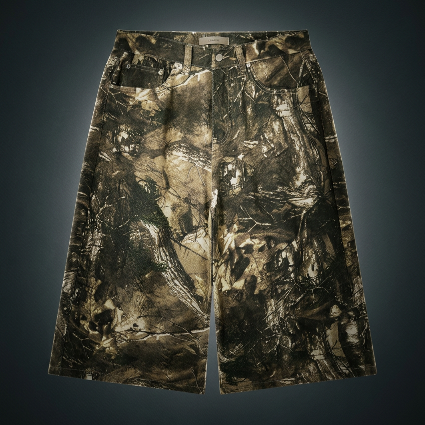Men's Tree Camo Shorts, view 1