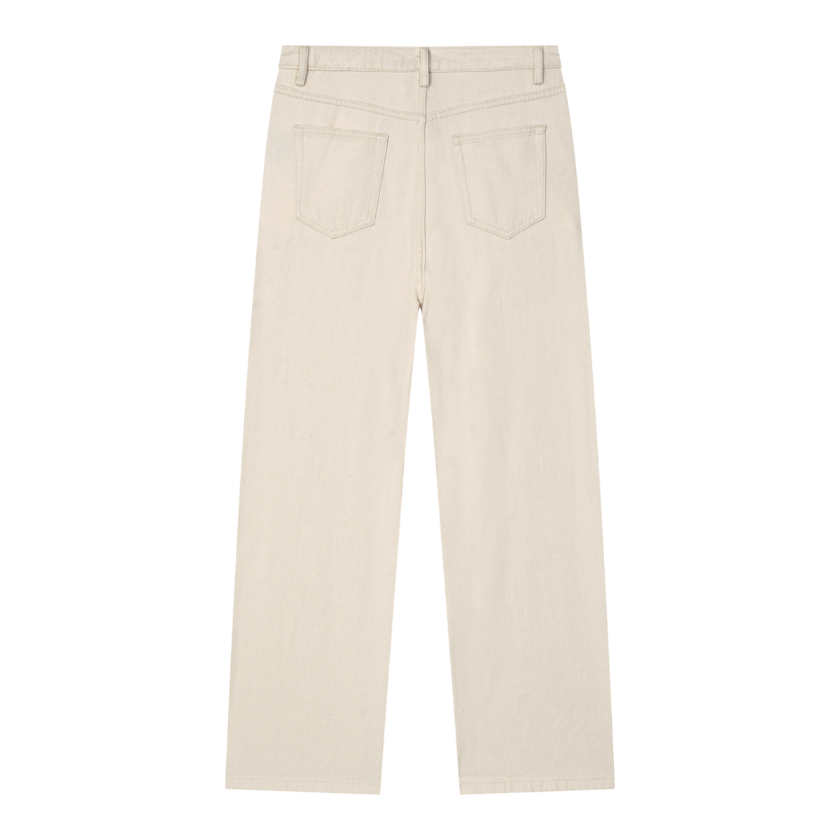 Men's Vintage Wash Straight Leg Jeans in apricot, alternate angle